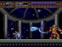 une photo d'Ã©cran de Rocket Knight Adventures sur Sega Megadrive